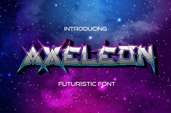 Axeleon: A Bold, Abstract Display Font for Daring Designers