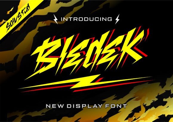 Bledek: A Bold, Eye-Catching Display Font for Impactful Designs
