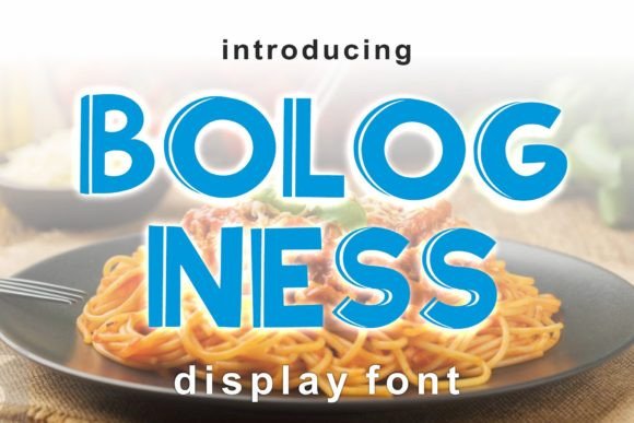 Bologness: The Groovy Font That Elevates Creative Projects