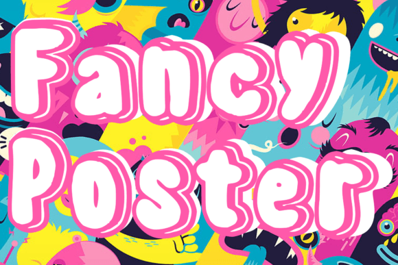 Fancy Poster: A Whimsical Font for Creative Expression