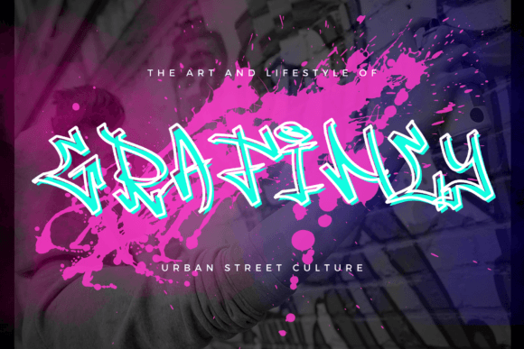Grafincy: A Graffiti Street Style Font for Creative Projects