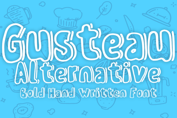 Gusteau Alternative: A Bold, Versatile Font