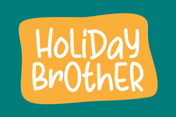 Holiday Brother: Bring Handwritten Charm to Your Designs