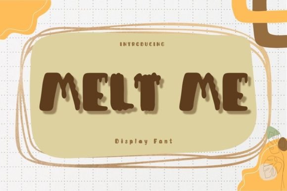 Melt Me: A Spooky and Fun Halloween Font for Creative Projects