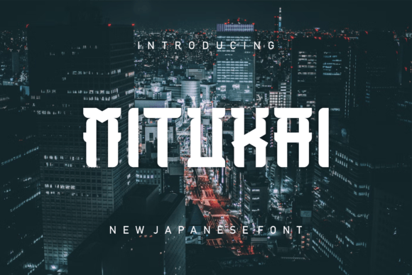 Mitukai: A Unique Display Font Rooted in Japanese Culture