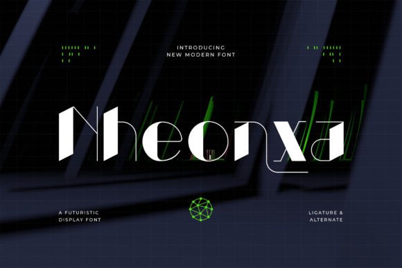 Nheonxa: A Modern Futuristic Font for Sci-Fi and Space Adventures