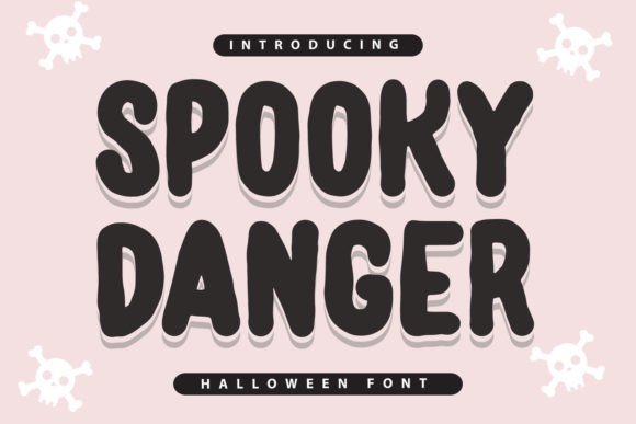 Spooky Danger: A Playful and Spooky Font for Creative Projects